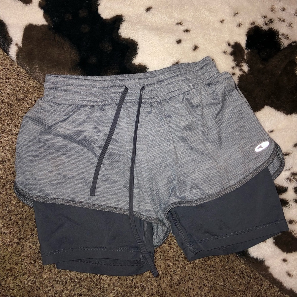 Athletic Shorts with Spandex
